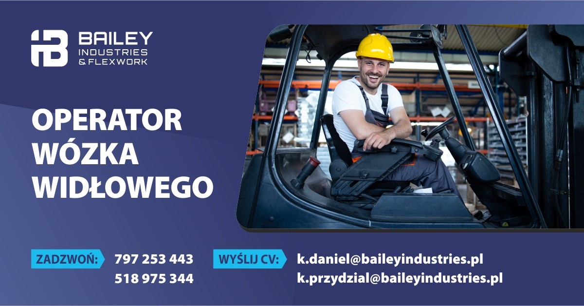 Operator wózka widłowego